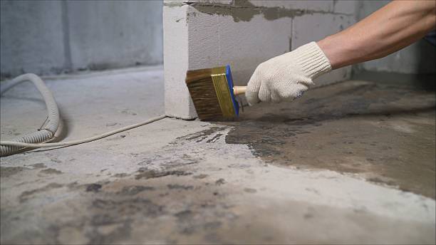 SJ Waterproofing Pros Waterproofing coverage map for Campbellsburg, KY and surrounding area
